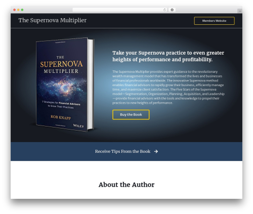 Crafted Base Theme WordPress theme - supernovamultiplier.com
