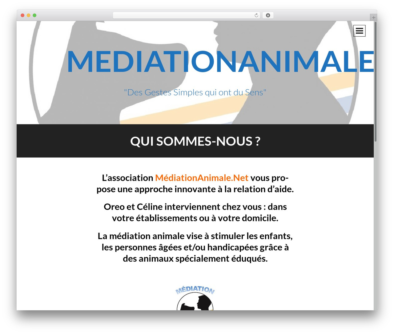 Intergalactic best WordPress theme - mediationanimale.net
