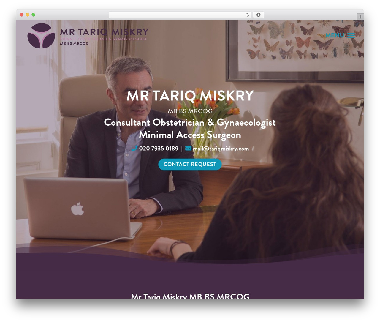 Theme WordPress Tariq Miskry Theme - tariqmiskry.co.uk