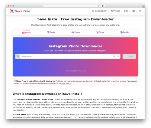 WordPress theme DT - www.save-free.com