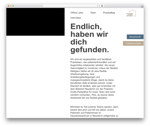 Privacybee privacy policy WordPress plugin - hausaerztezentrum-jobs.ch