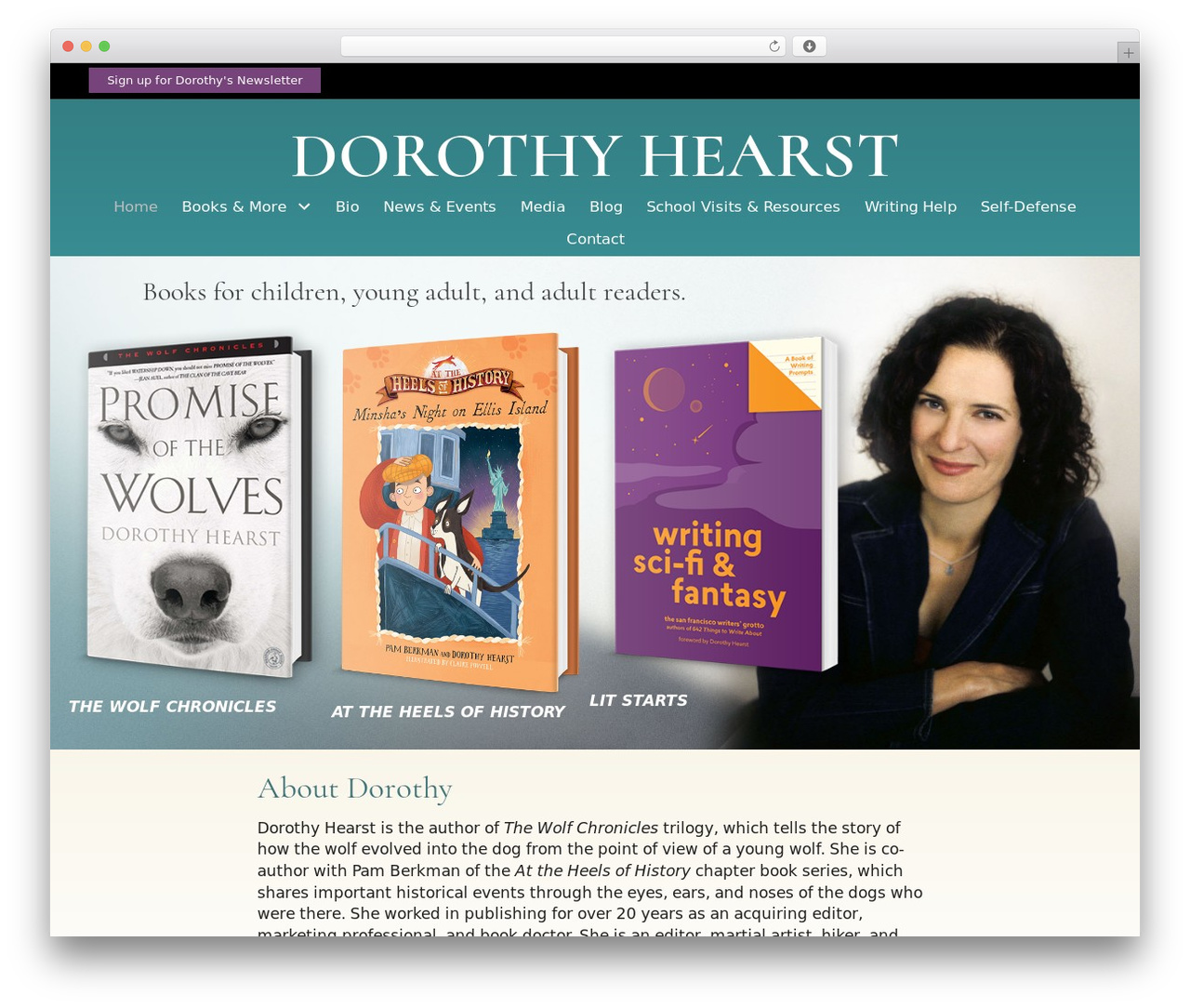 Beaver Builder Theme WordPress theme - dorothyhearst.com