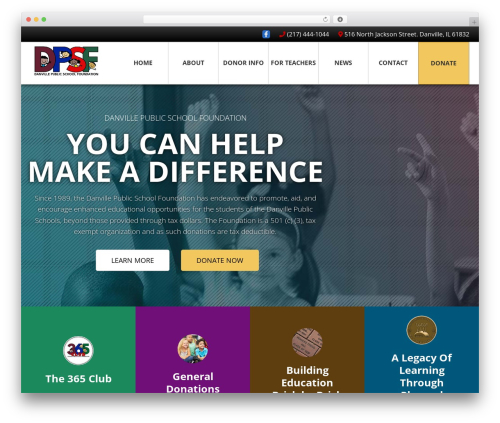 dpsf theme WordPress - dpsf.org