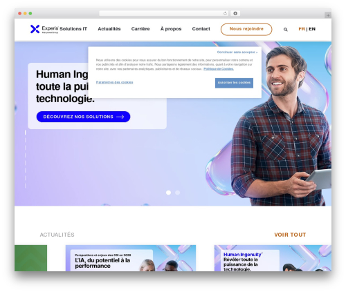 My Theme WordPress theme - experisfrance.fr