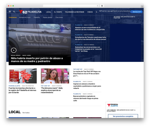 Ad layers nbc WordPress plugin - telemundo62.com