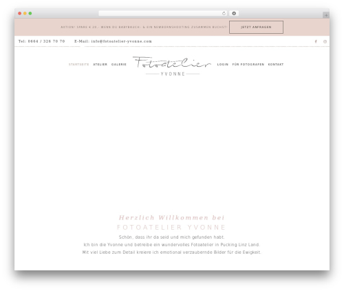 Theme WordPress Refined Theme - fotoatelier-yvonne.com
