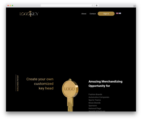 Theme WordPress Darwin Evo - mylogokey.com