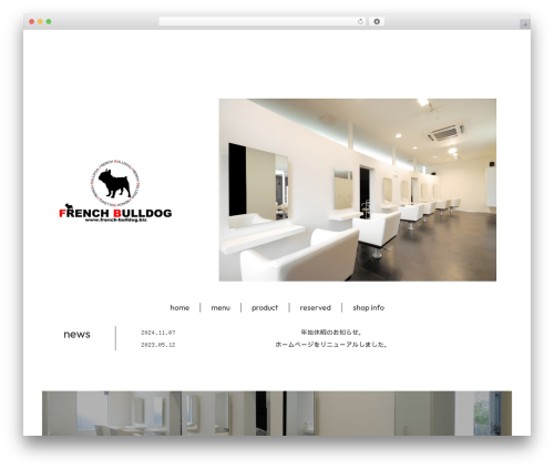 Themify Basic WordPress theme - french-bulldog.biz