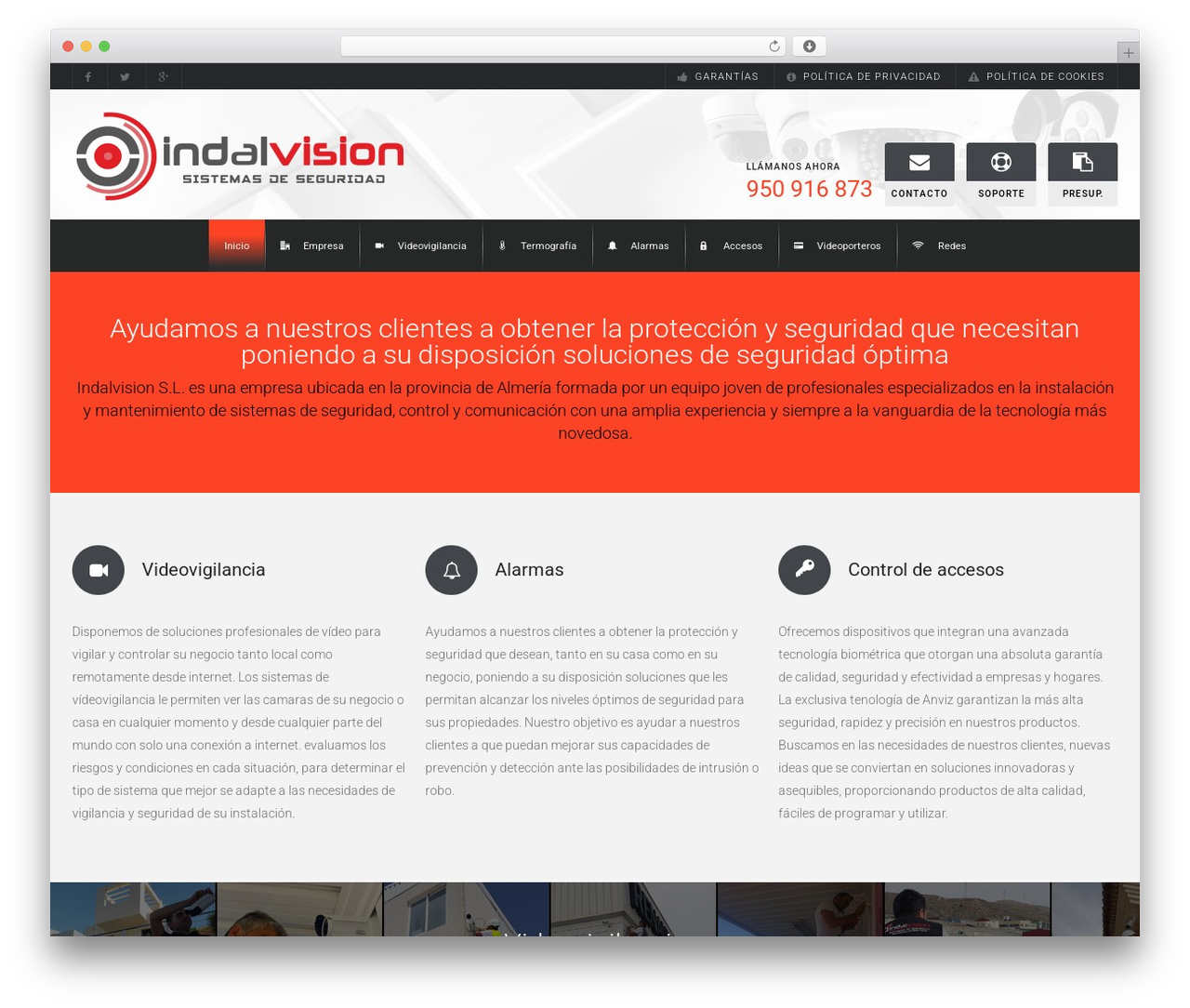WordPress theme ALASKA - indalvision.com