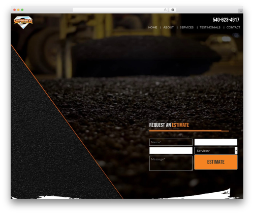 WordPress theme Builder - supersealofva.com