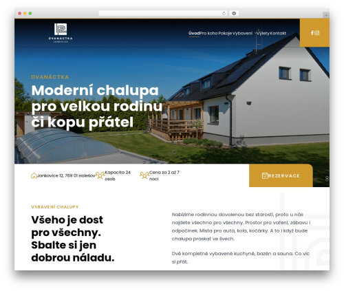 WordPress theme GeneratePress - dvanactka-jankovice.cz