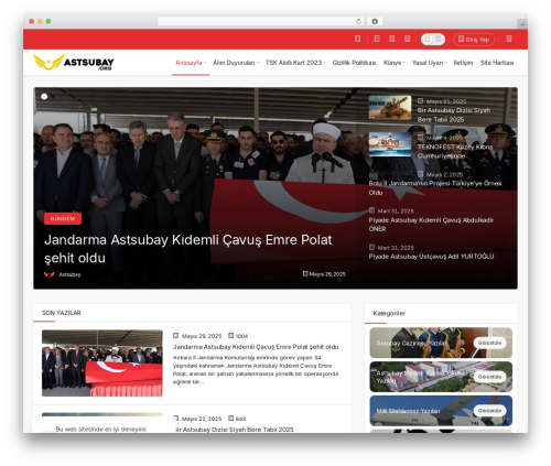 WordPress theme Geoit - astsubay.org