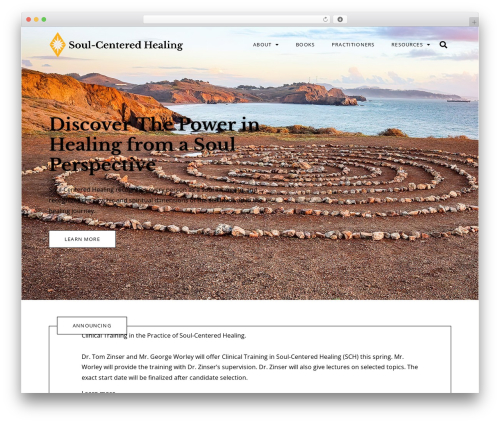 WordPress theme Hello Elementor - soulcenteredhealing.net