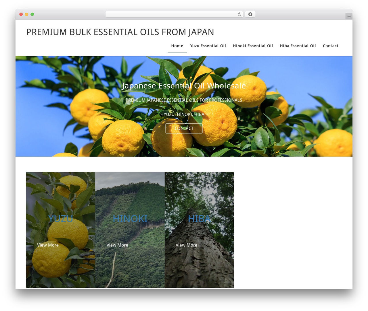 WordPress theme Lightning - yuzuoil.jp