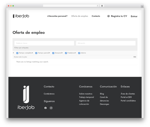 Wp job manager indeed integration WordPress plugin - ofertaempleo.iberjob.com