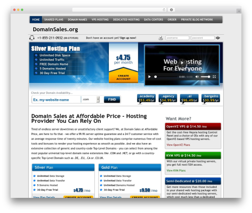 Resellerspanel WordPress plugin - domainsales.org