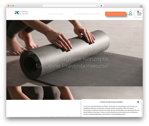 Openporte WordPress plugin - praeventionskonzepte.de