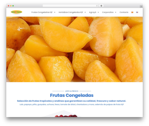 Hello Elementor WordPress theme - listoyfresco.com