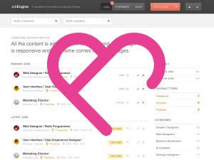 JobEngine (KindArts) WordPress theme design by EngineThemes Team