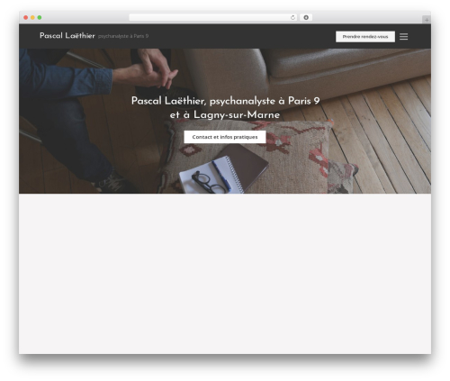 OceanWP WordPress theme - laethier.fr