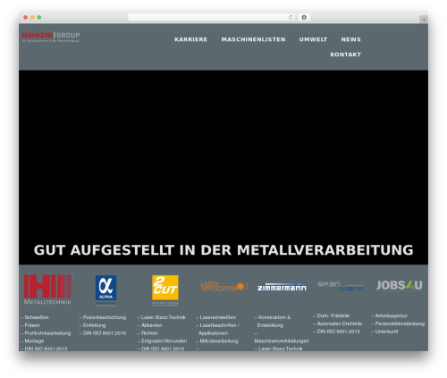 Theme WordPress OnePress - heinzig-group.de