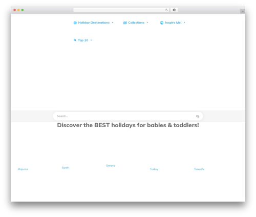 Urbango listing WordPress plugin - kiddieholidays.co.uk