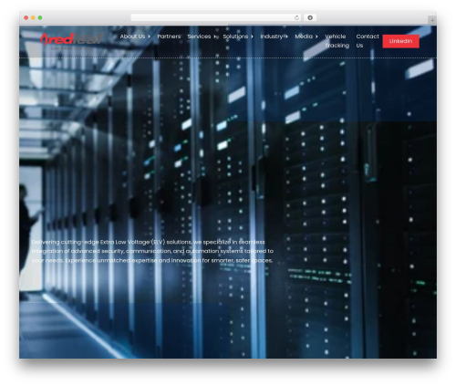 Vaximo WordPress theme - redleaf-solutions.com