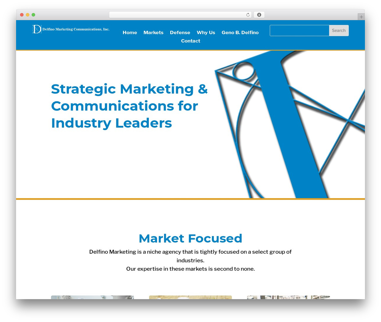 WordPress theme Divi - delfino.com