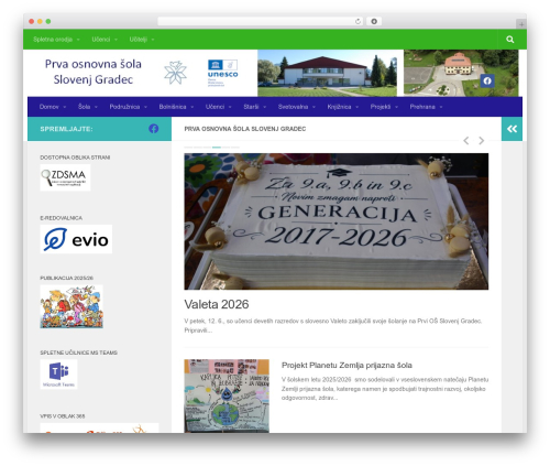 Arnes video WordPress plugin - prva-os-sg.si