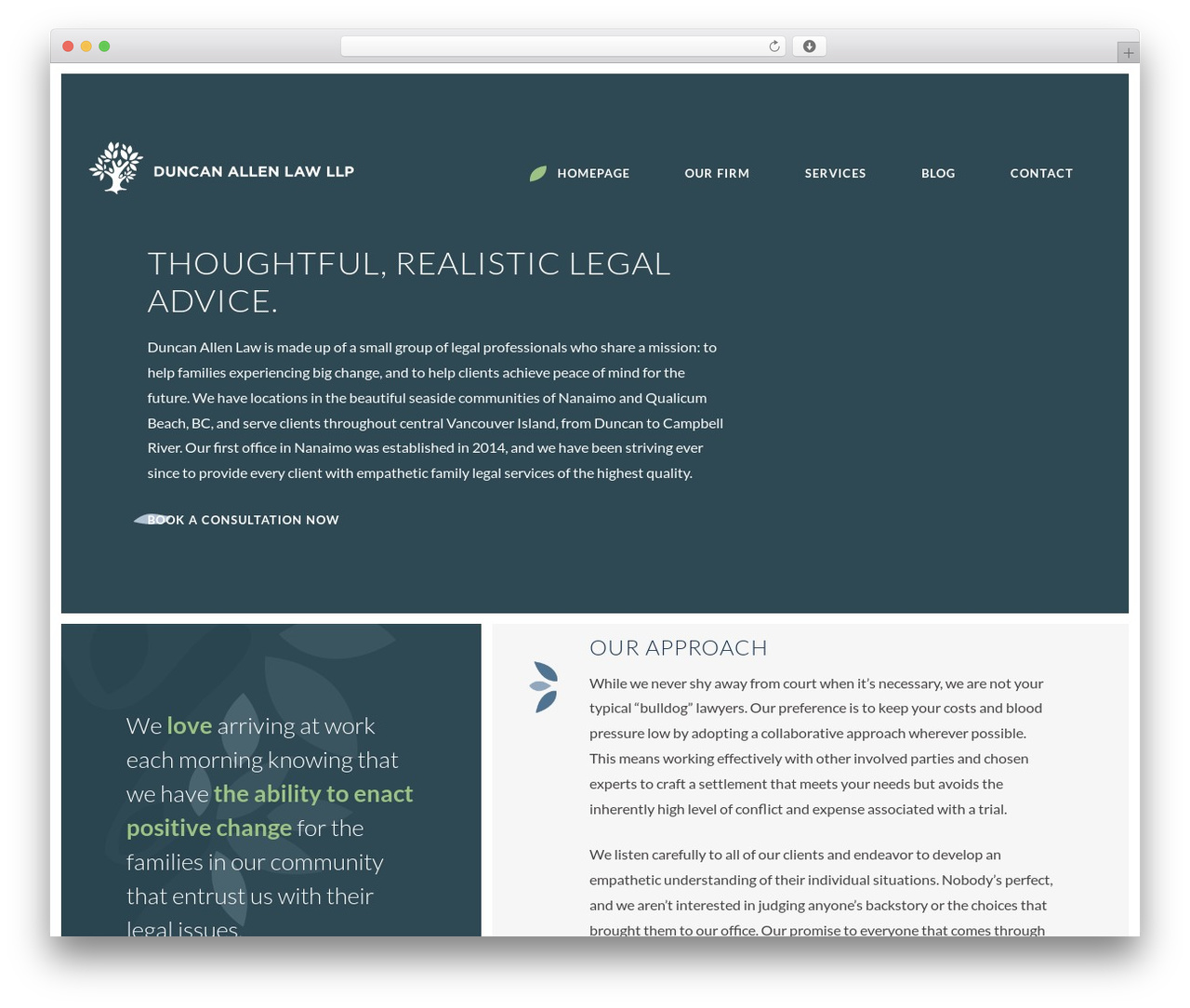 Array Blank Theme theme WordPress - duncanallenlaw.com