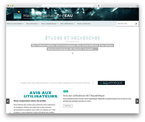 Nirvana WordPress template - maisonregionaledeleau.org