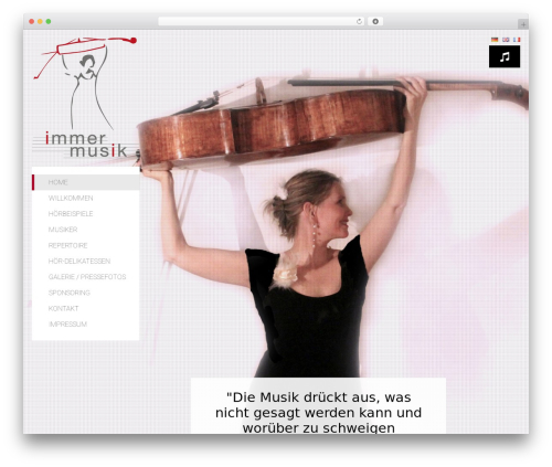 Typo shortcodes WordPress plugin - immer-musik.de