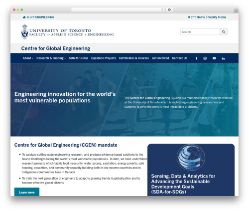 Theme WordPress Engineering Theme 2023 - cgen.utoronto.ca