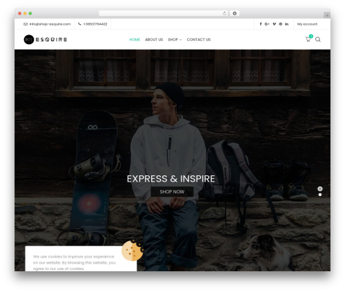 Theme WordPress CiyaShop - shop-esquire.com