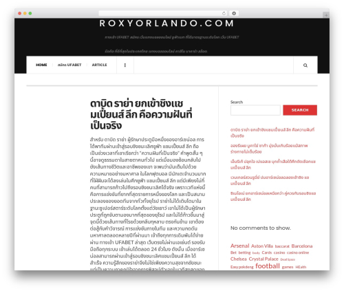 Theme WordPress JustWrite - roxyorlando.com Theme WordPress JustWrite - roxyorlando.com