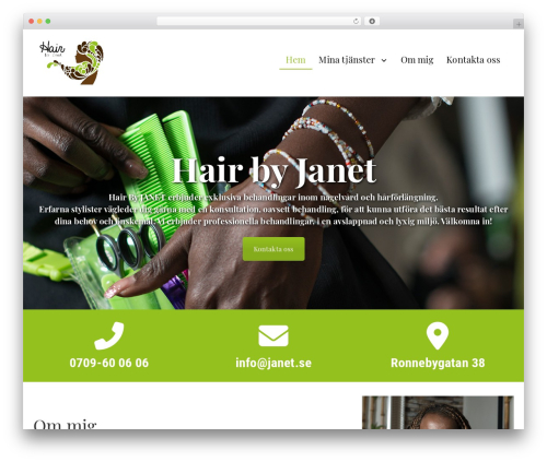 Visual Composer Starter WordPress theme - janet.se