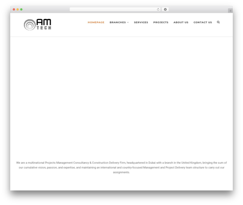 WordPress theme Artcore - amtech-me.com