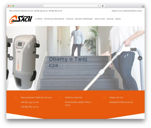 WordPress theme Cleanco - sach.pl