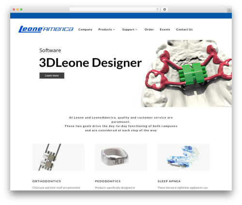 WordPress theme Conall - leoneamerica.com