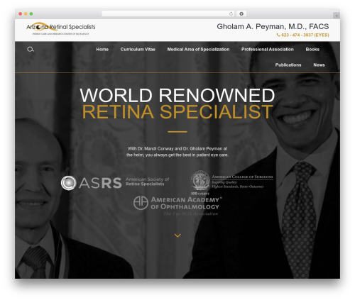 WordPress theme WP Rocket Theme - gholampeyman.com