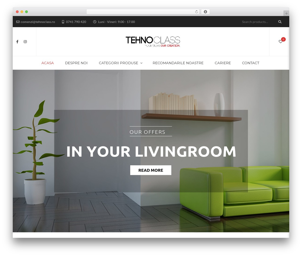 WordPress theme Yolo Sofani - tehnoclass.ro