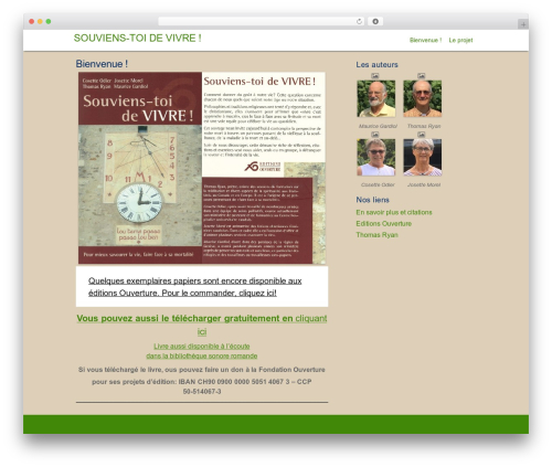AyaBooks WordPress theme - savourerlavie.org AyaBooks WordPress theme - savourerlavie.org