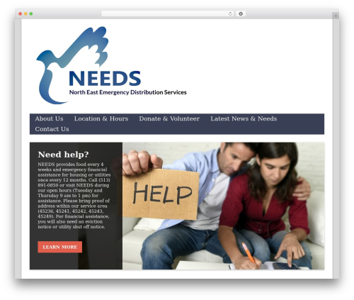 Forward WordPress theme - cincyneeds.org