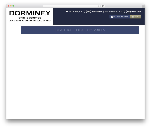 Theme WordPress Hello Elementor - dormineyorthodontics.com