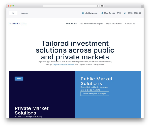 Pyloncore WordPress plugin - logiver.com