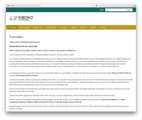 Theme WordPress SimpleTheme - kiboko.dk