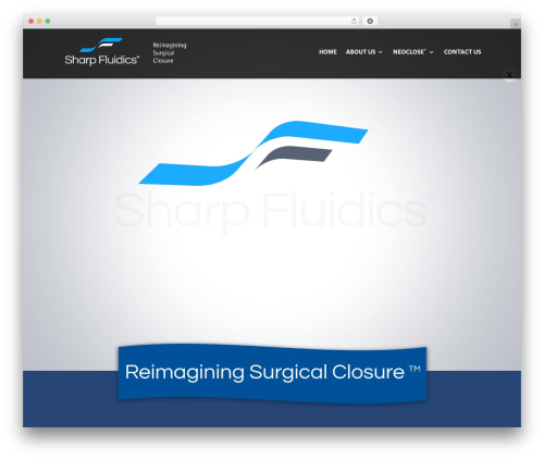 Custom footer generator WordPress plugin - sharpfluidics.com