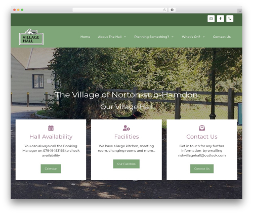Booking calendar com WordPress plugin - nshvillagehall.co.uk