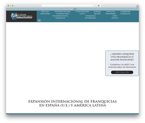 WordPress theme GeneratePress - latamnetworks.es