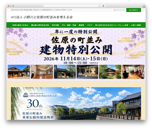 Lightning skin variety WordPress plugin - sawara-machinami.org